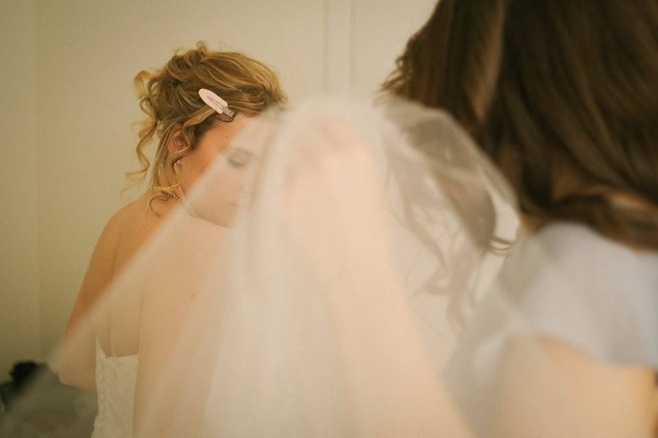 Preparazione sposa