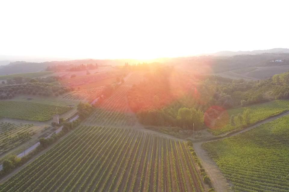 Tenuta al tramonto