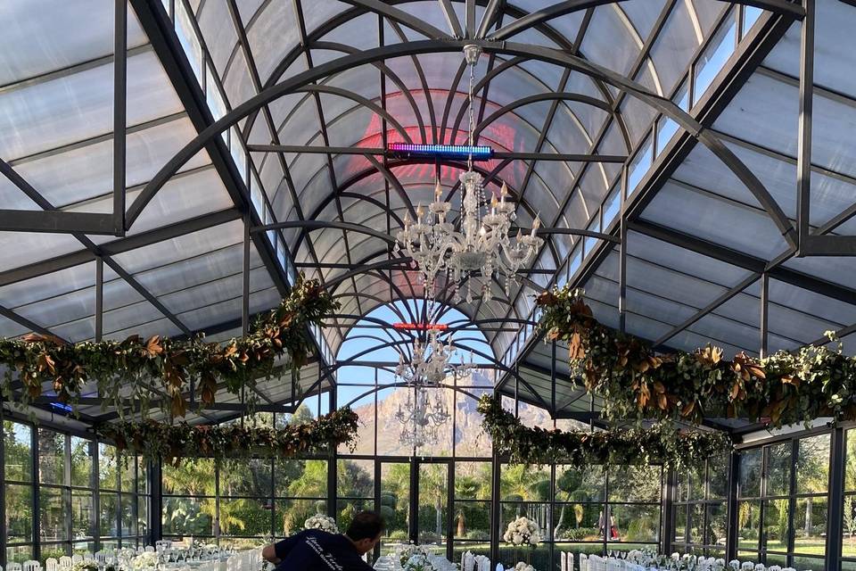 La serra e il suo tetto