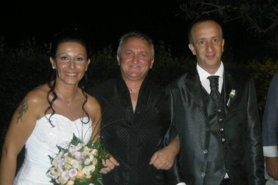 Tyron e Novella matrimonio
