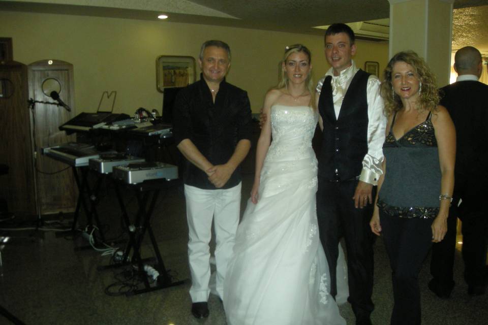 Tyron e Novella matrimonio