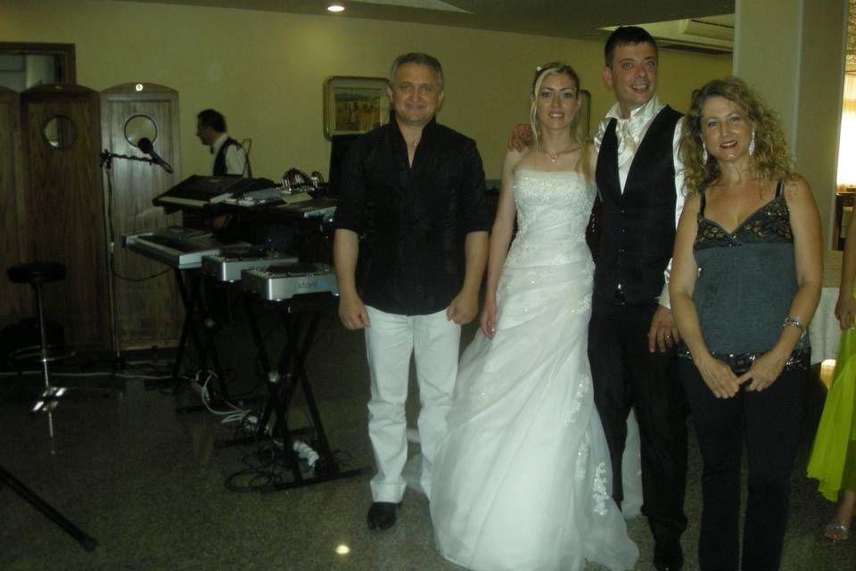 Tyron e Novella matrimonio