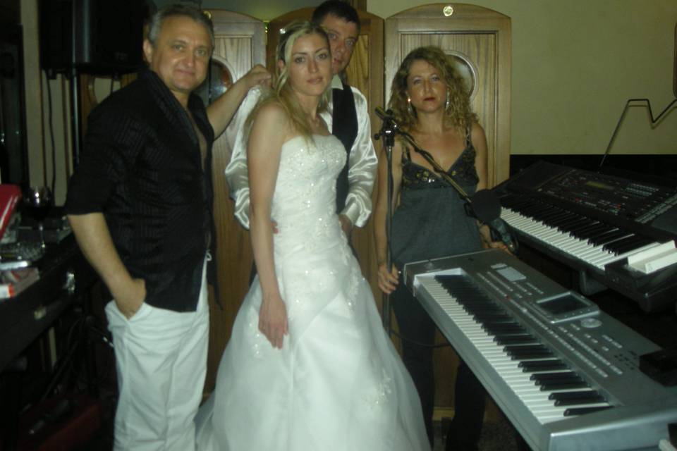 Tyron e Novella matrimonio