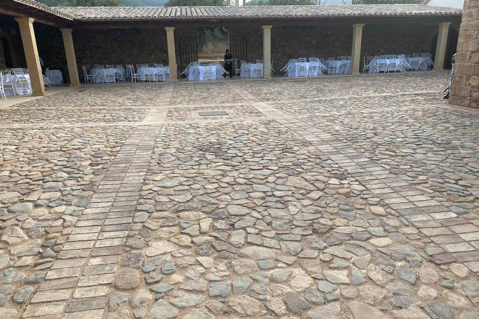 Spazio interno alla corte