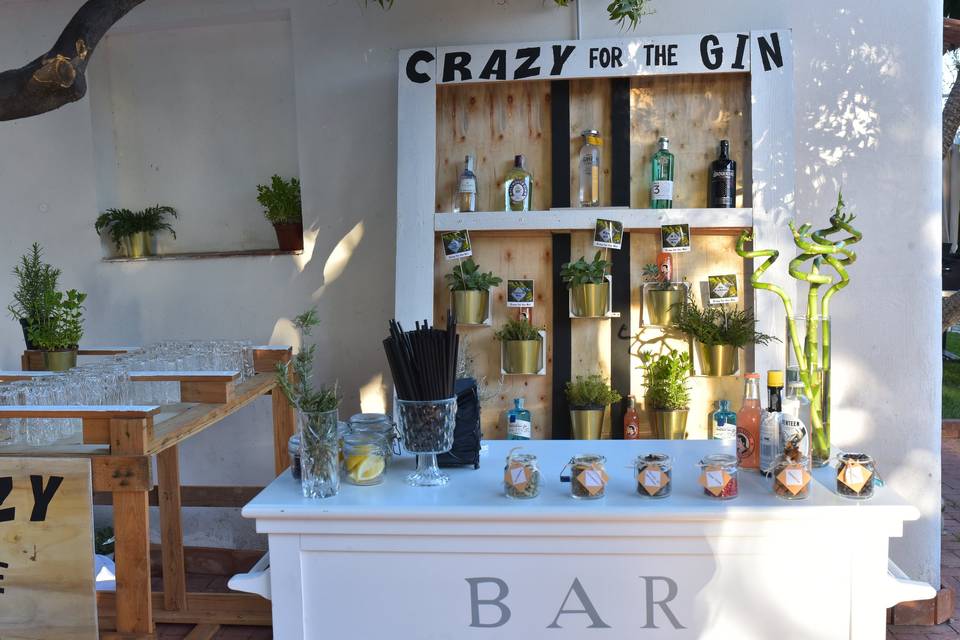 Crazy for gin