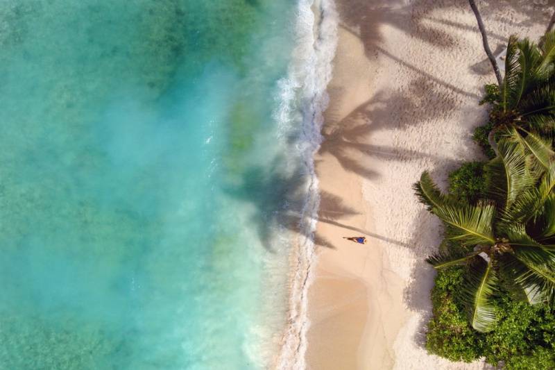 Seychelles, private beach