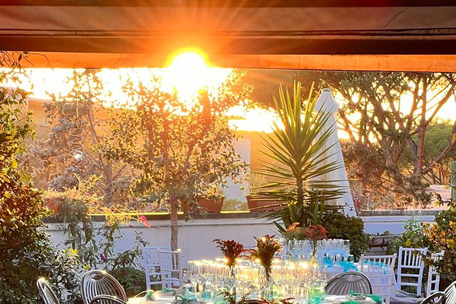 Le luci del tramonto