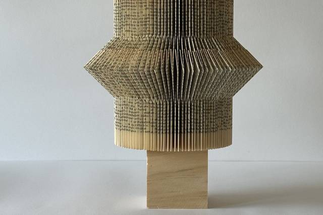 Libro origami bomboniera
