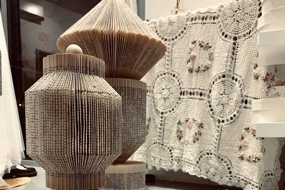Allestimentento negozio sposa