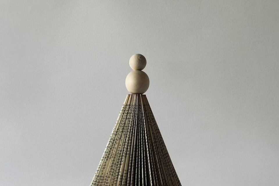 Libro origami bomboniera