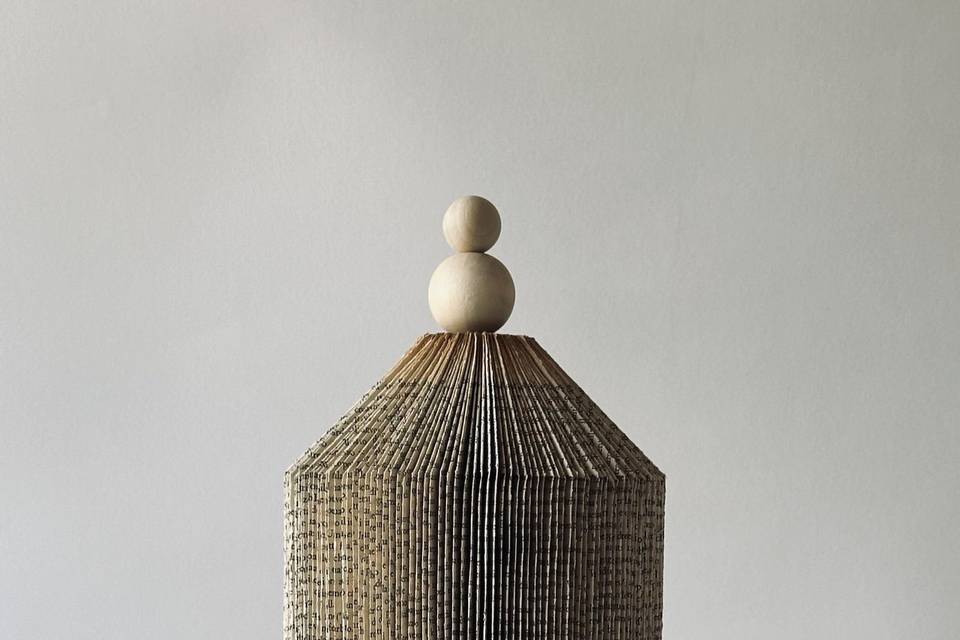 Libro origami bomboniera