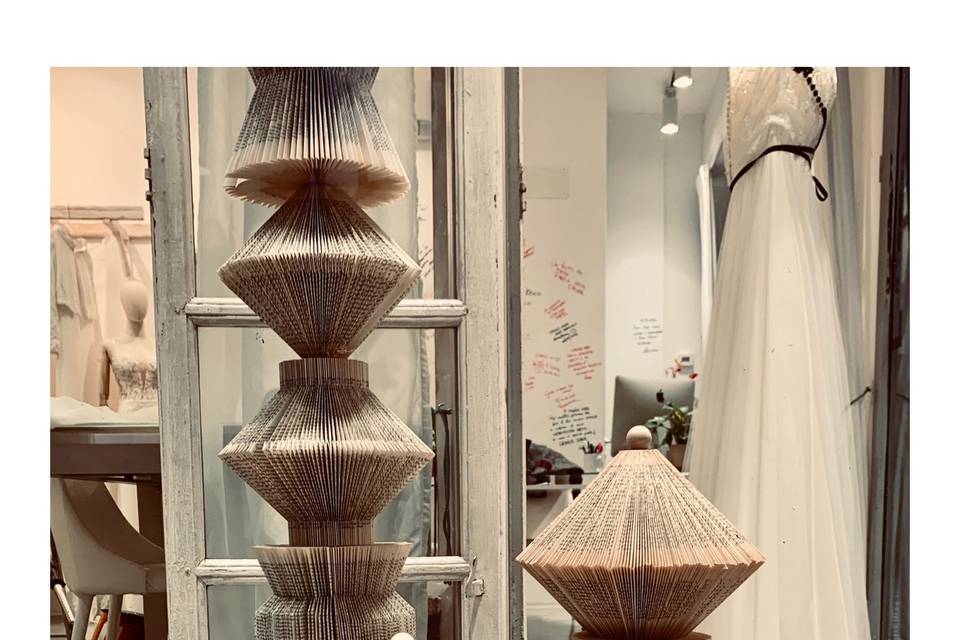 Allestimentento negozio sposa