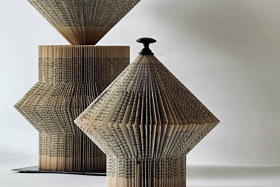 Composizione libro origami