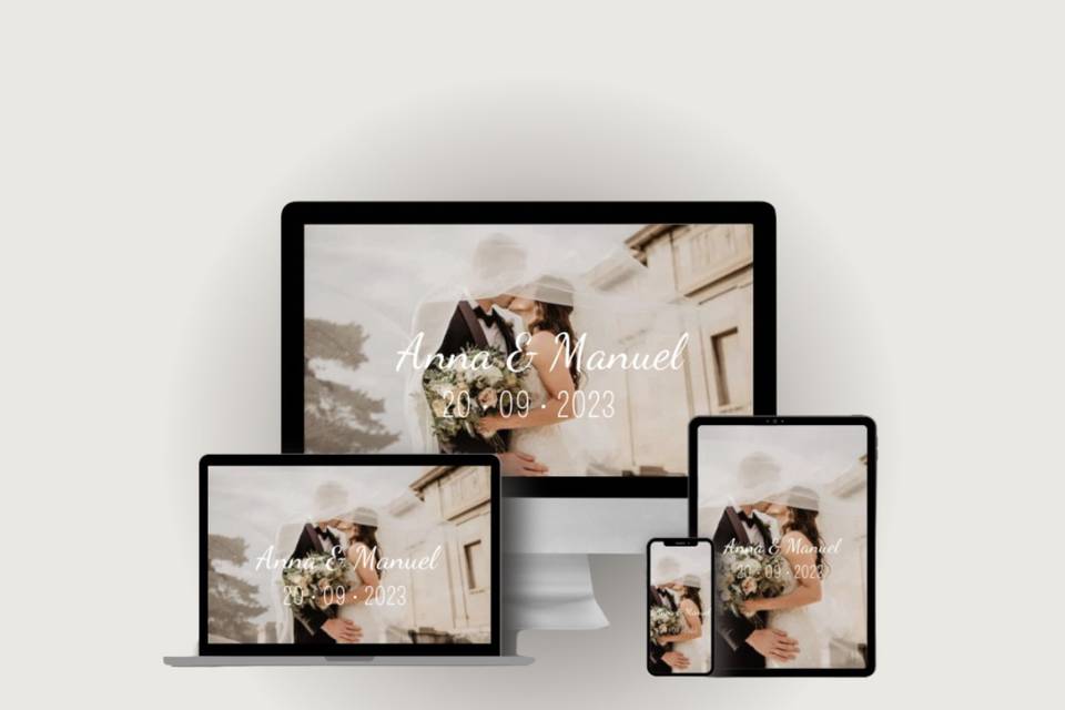 Wedding Website - responsive