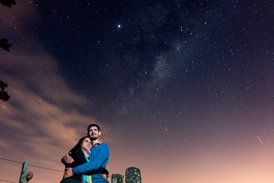 Astrofotografia pre-wedding