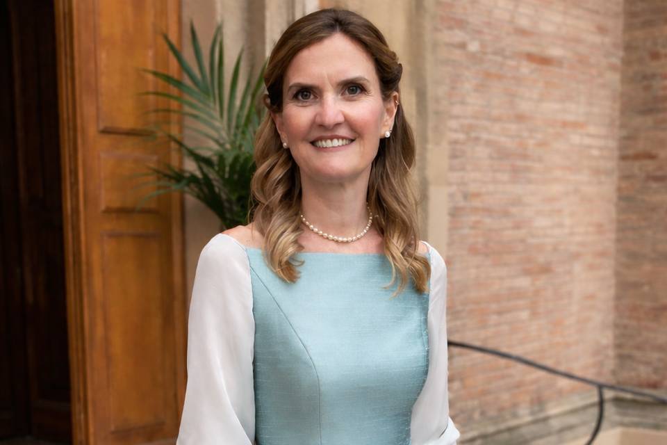 Cerimonia in chiffon e taffetà
