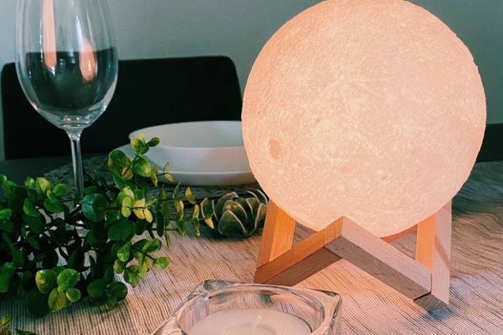 BeCreative Moon Lamp