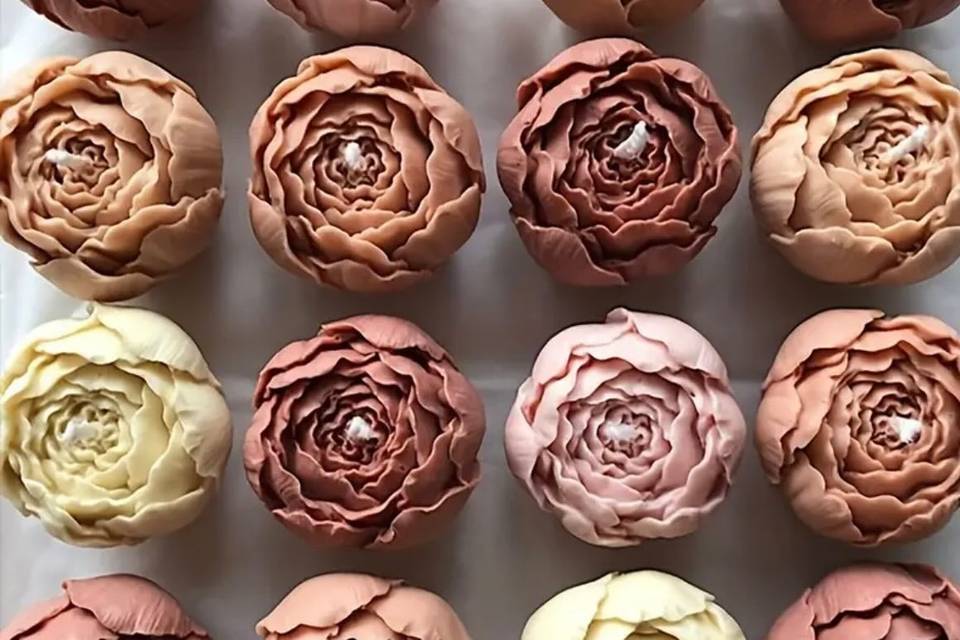 Rose candele