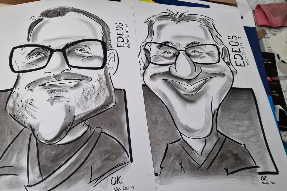 Fabio Iuli Caricature