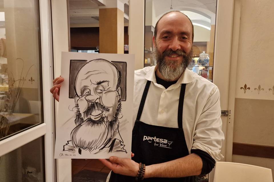 Fabio Iuli Caricature