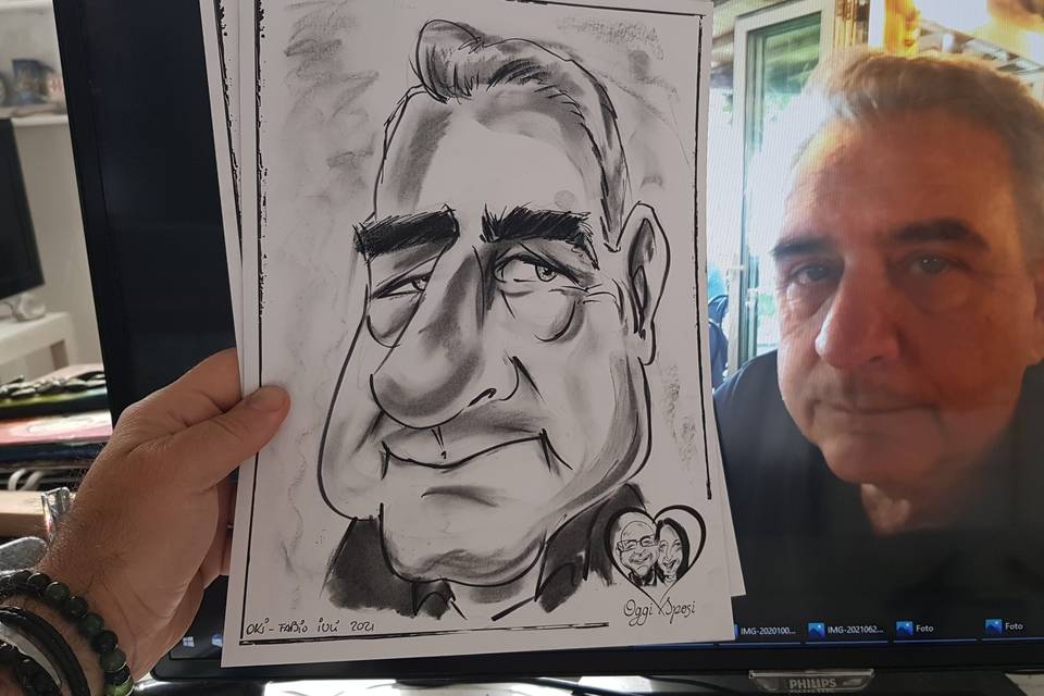 Fabio Iuli Caricature
