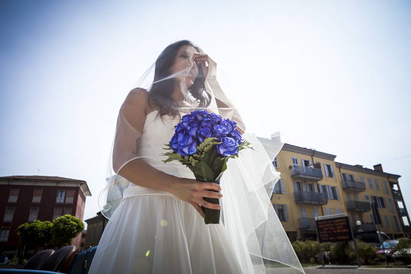 Prima di entrare in chiesa