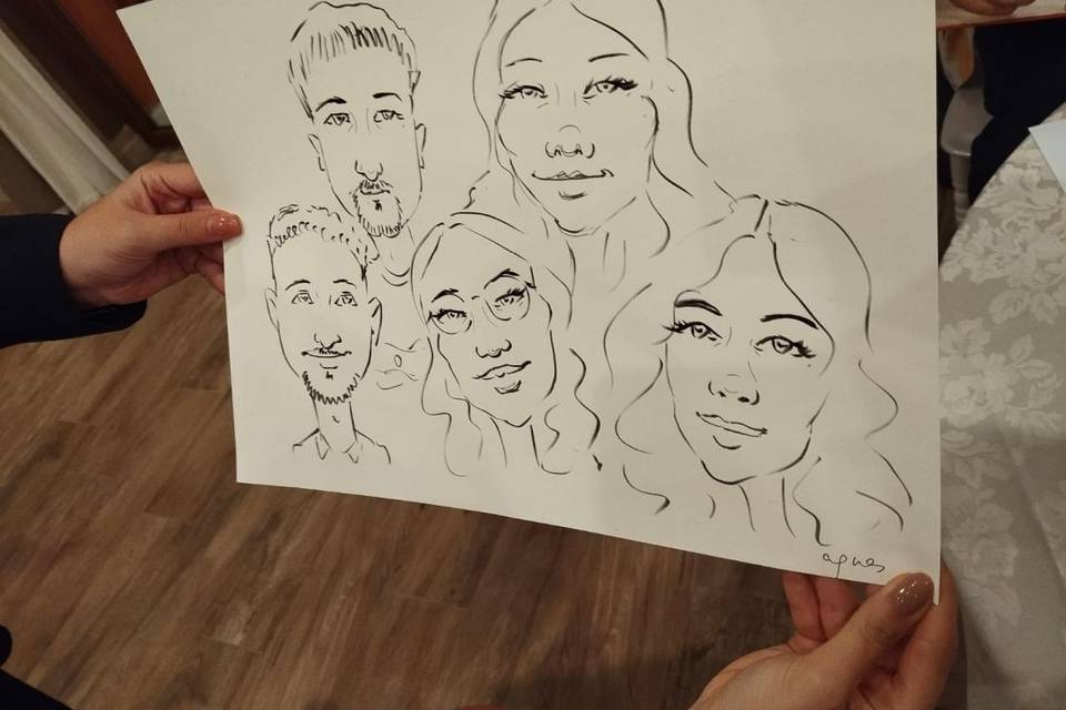 Caricature eventi