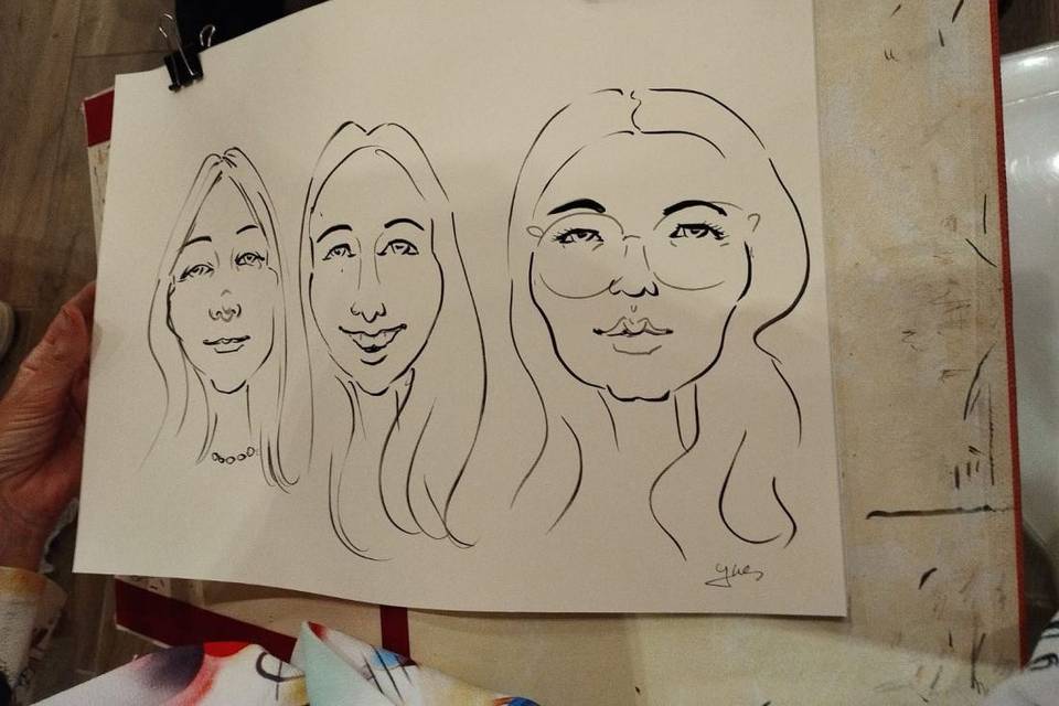 Caricature eventi