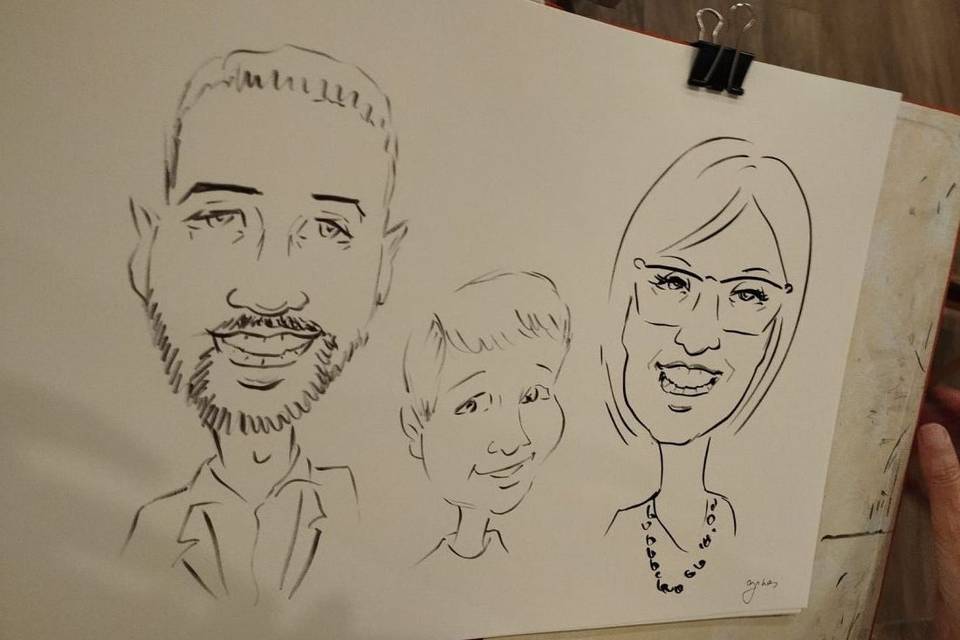 Caricature eventi