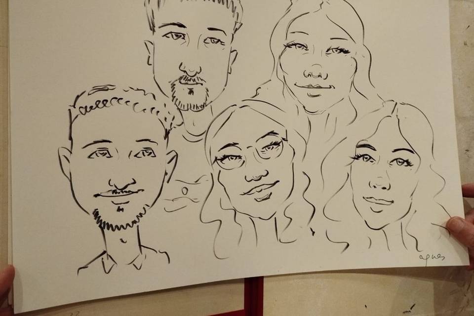 Caricature eventi