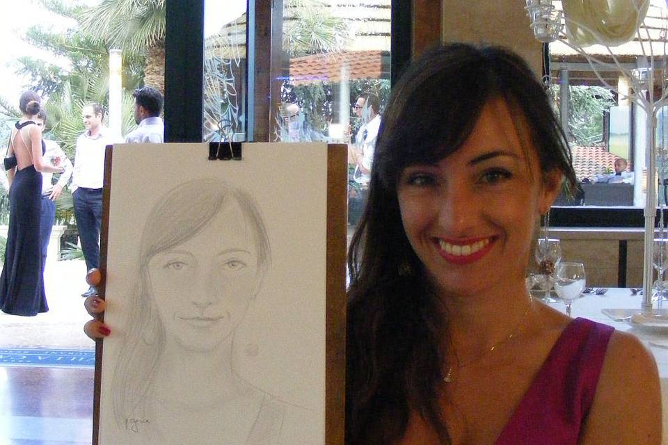 Ritrattista e Caricaturista Agnes