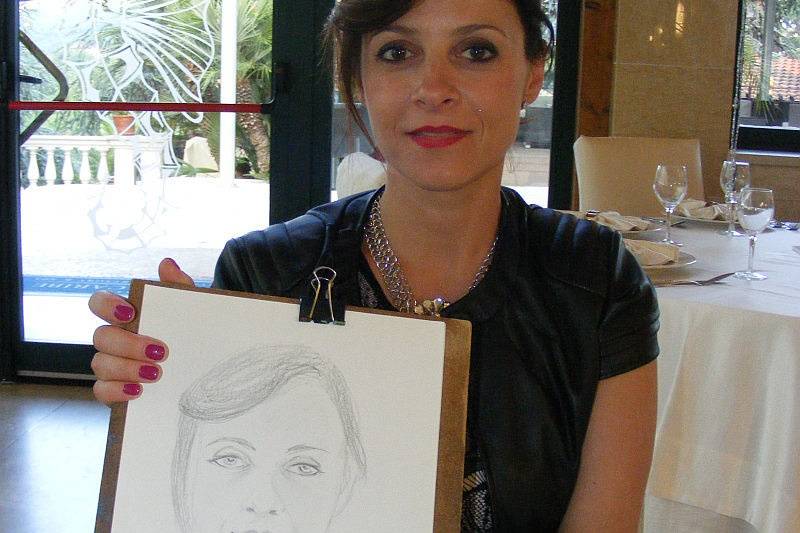 Ritrattista e Caricaturista Agnes