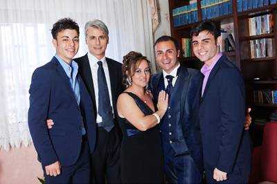 Con la famiglia