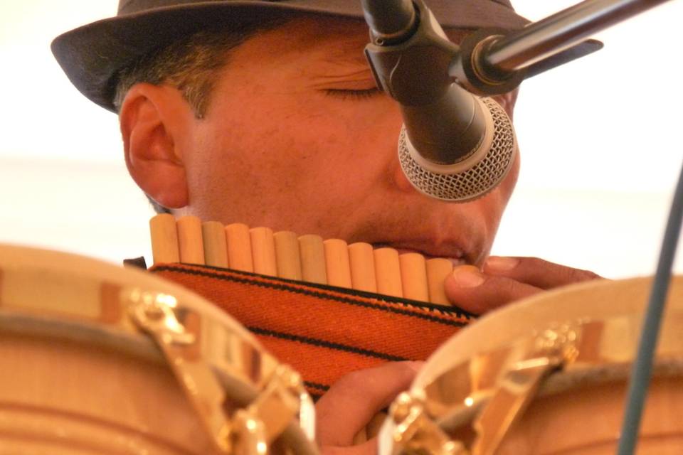 Panflute boliviano