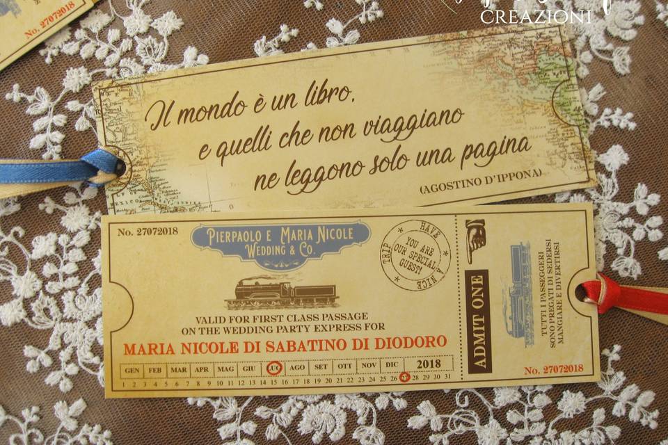 Segna posto tema viaggio