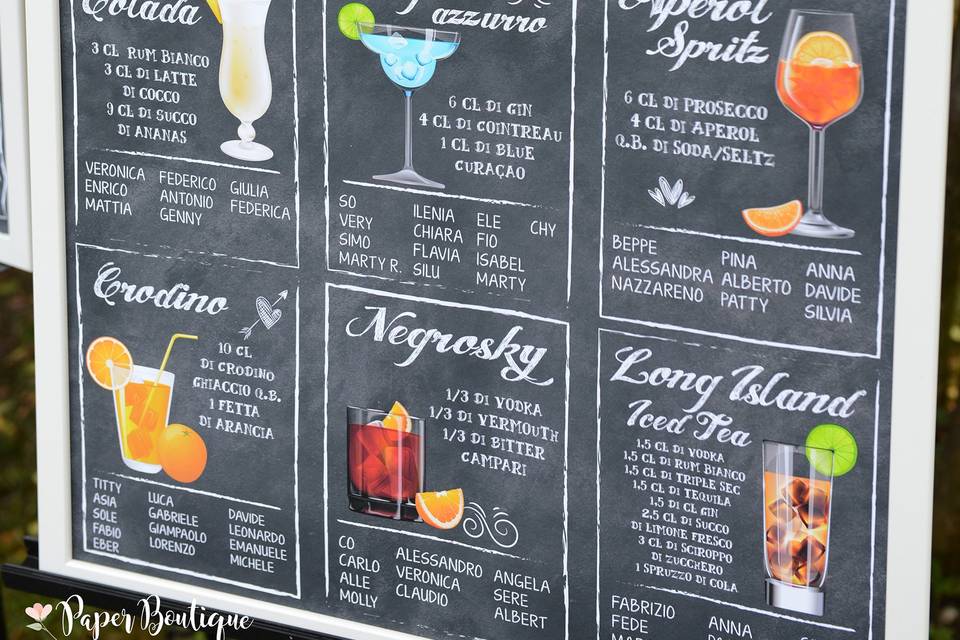 Tableau tema Cocktail