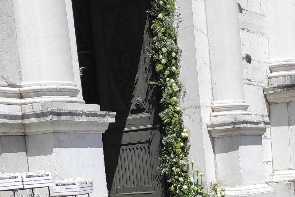 Delicatezza del bianco e verde