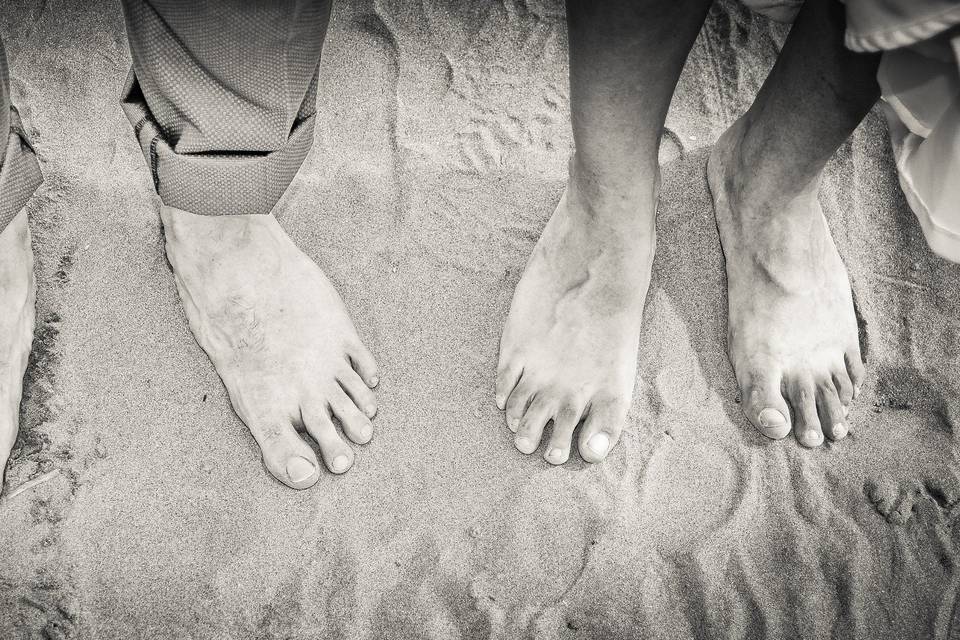 In spiaggia a Jesolo