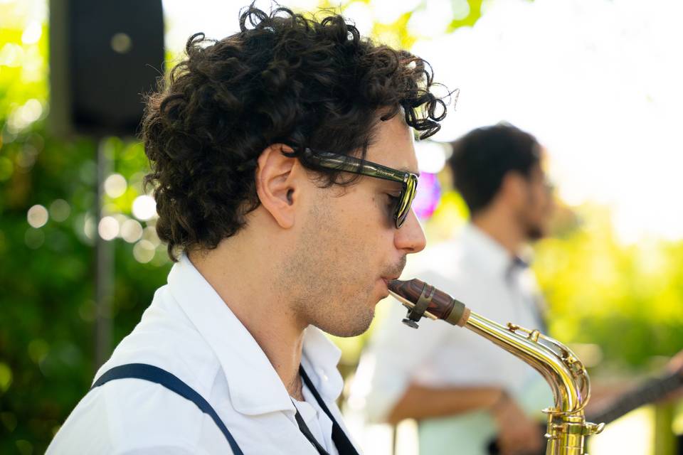 A saxophone