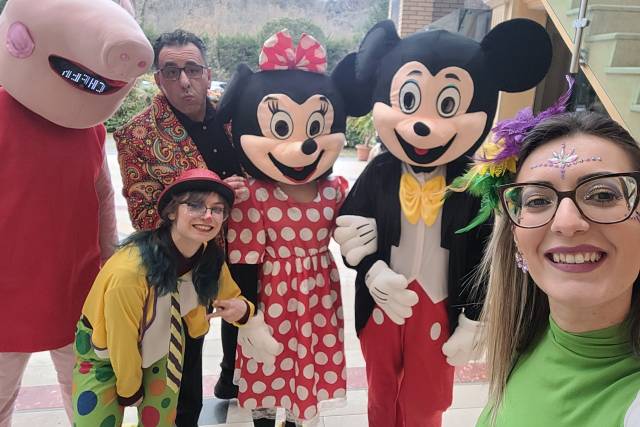 Mascotte e animatrici