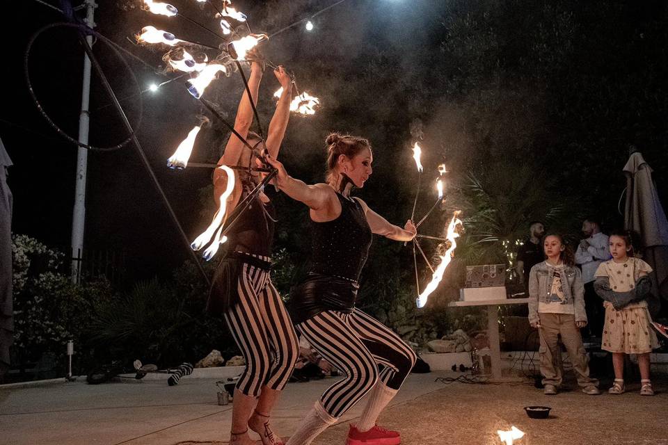 Spettacolo del fuoco