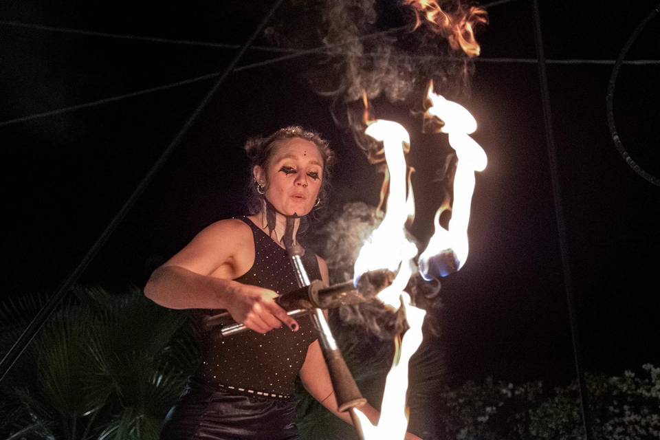 Spettacolo del fuoco