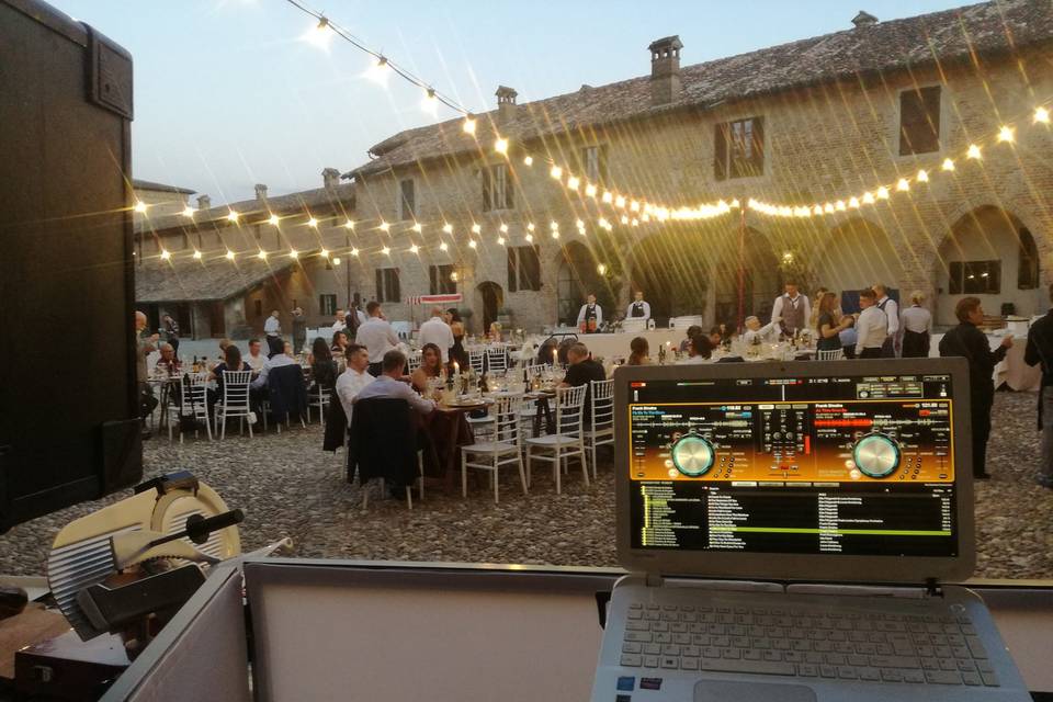 Cena-dj-castello camairago