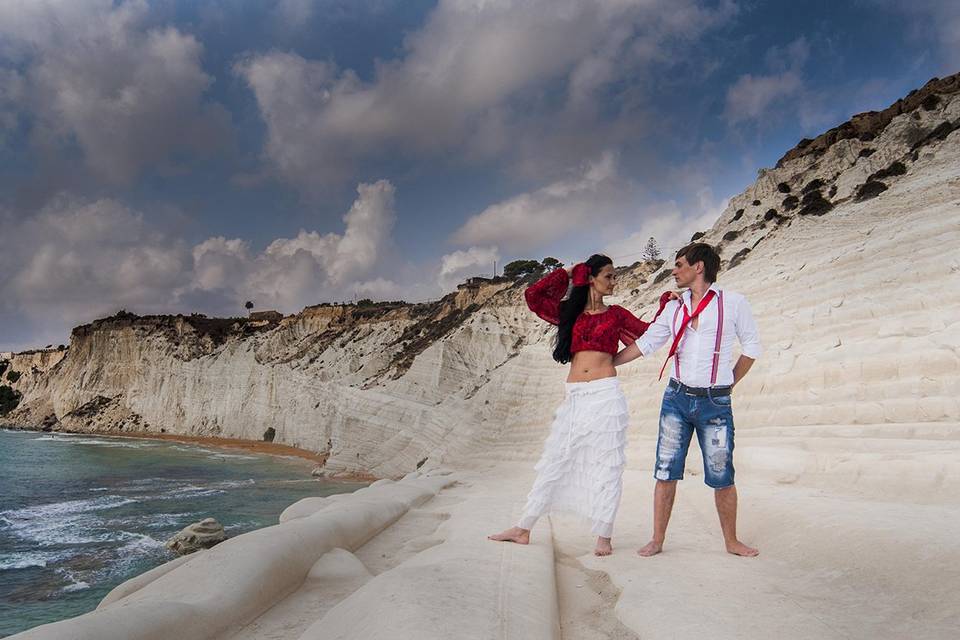 Matrimonio Scala dei Turchi