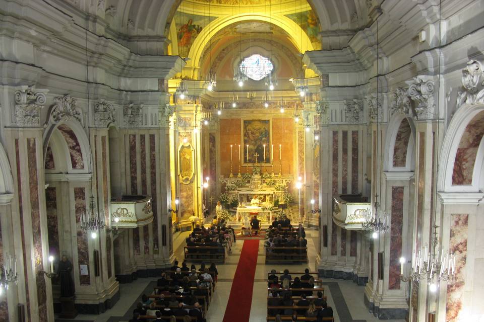 Matrimonio in basilica