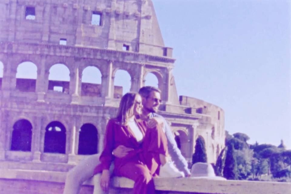 Claudia e Valerio (Colosseo)