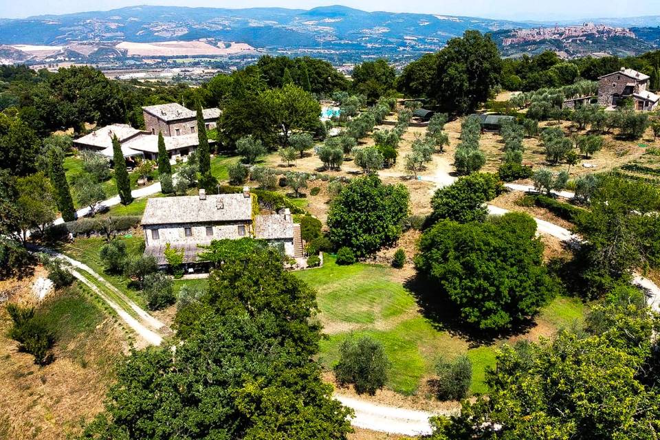 Panoramica su La Chiusetta