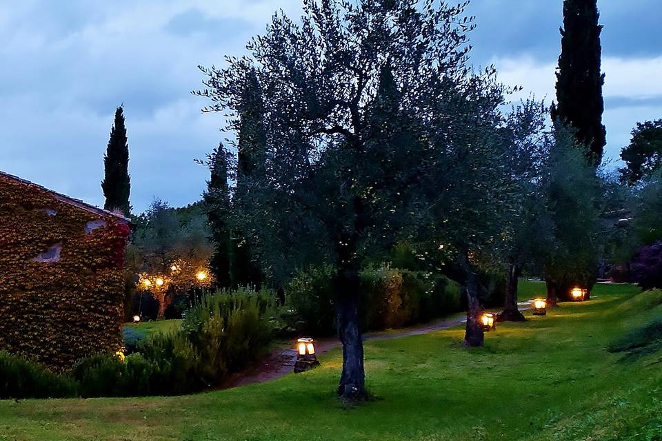 Il tramonto del secondo Casale