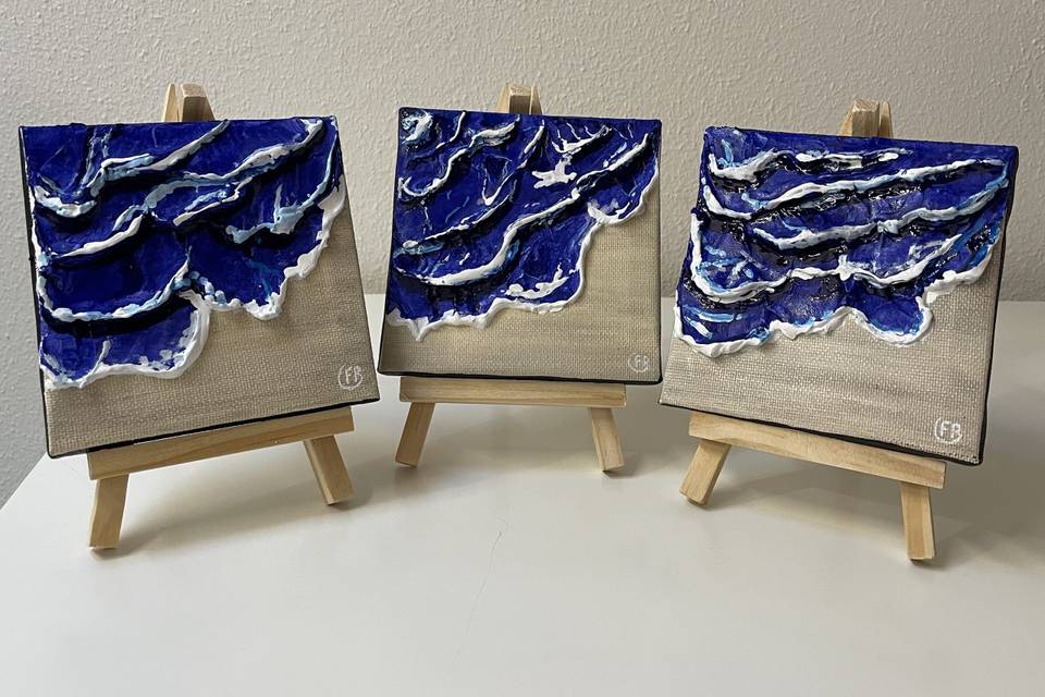 Tele su cavalletto “Mare”