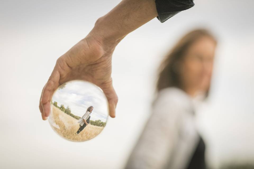 Lensball shot